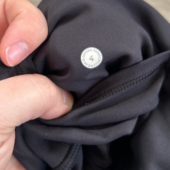 LuluLemon Fast & Free Black 7/8 Full Length Side Pocket Leggings - Picture 4 of 6